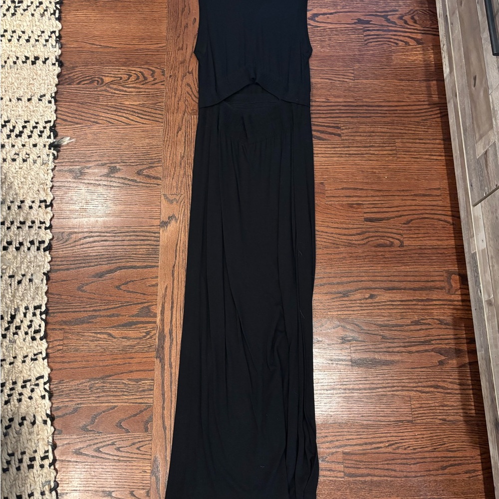 A.L.C. Elegant Black Midi Dress